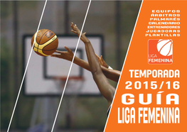 Guía Liga Femenina 2015/16