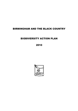 Birmingham and the Black Country Biodiversity Action Plan 2010