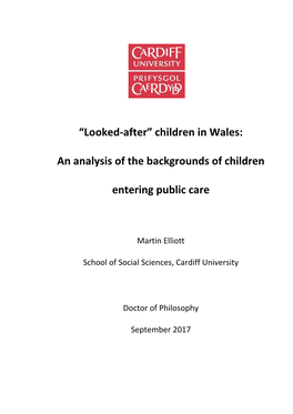 Children in Wales