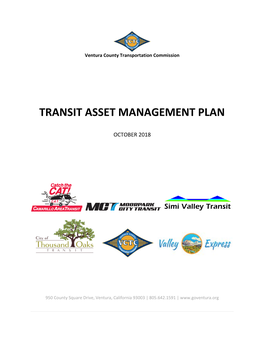 Transit Asset Management Plan