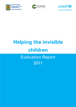 Helping the Invisible Children Evaluation Report 2011