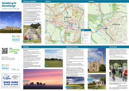 Salisbury to Stonehenge Salisbury P Amesbury Victoria a a W E R Idg Netheravon Road