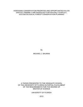 University of Florida Thesis Or Dissertation Formatting