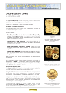 Gold Bullion Coins