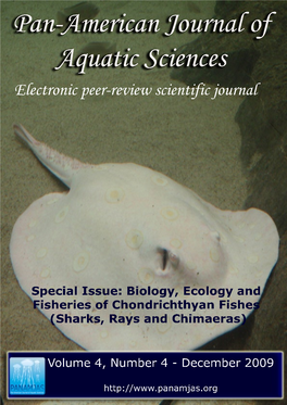Pan-American Journal of Aquatic Sciences Electronic Peer-Review Scientific Journal