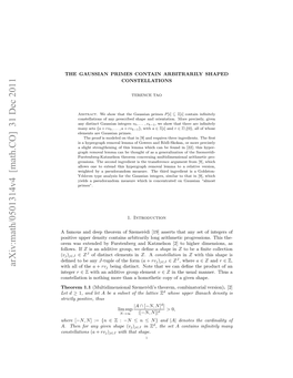 Arxiv:Math/0501314V4