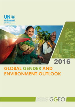 Global Gender and Environment Outlook (GGEO)