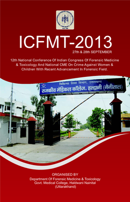 ICFMT-2013 27Th & 28Th SEPTEMBER