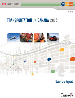 Transportation in Canada 2013