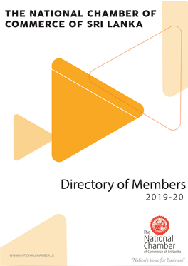 Directory of Members 2019-20