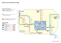 Buses from Upminster Bridge