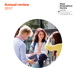 RGS-IBG Annual Review 2017