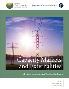 Capacity Markets and Externalities