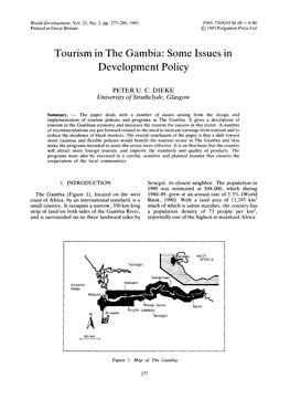 Tourism in the Gambia: Some Issues in Development Policy