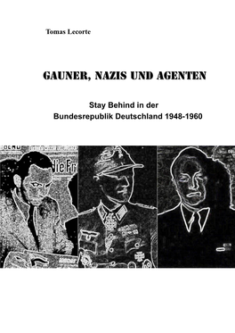 Die Stay-Behind-Programme Der CIA 1948 Bis 1954 Im Einzelnen, Oder: Sechs Methoden, Ein Projekt in Den Sand Zu Setzen