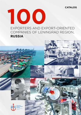 Leningrad Region Is One of the Largest Industrial Centers of Russia