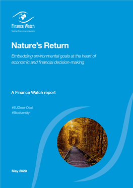 Nature's Return Executive Summary