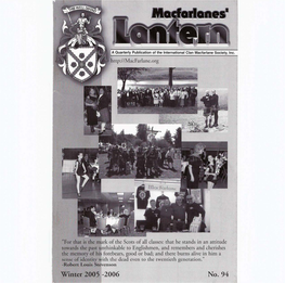 No. 94 Clan Macfarlane Society, Inc