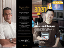 Apples and Oranges Thinking Outside the Box with Beijing's Most Innovative Entrepreneurs and Chefs