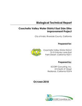 Biological Technical Report