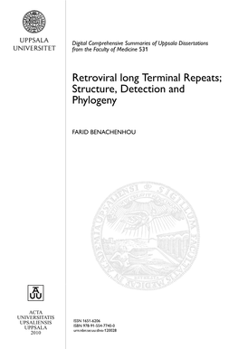 Retroviral Long Terminal Repeats; Structure, Detection and Phylogeny