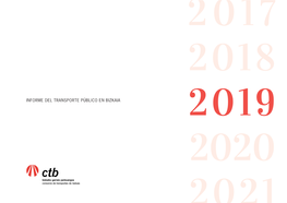 Informe De Transporte Público En Bizkaia 2019