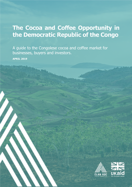 The Cocoa and Coffee Opportunity in the Democratic Republic of the Congo