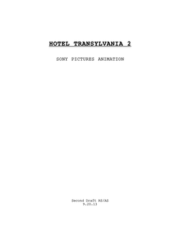 Hotel Transylvania 2