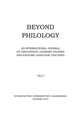 Beyond Philology