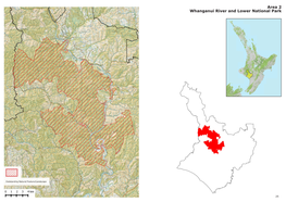 Area 2 Whanganui River and Lower National Park