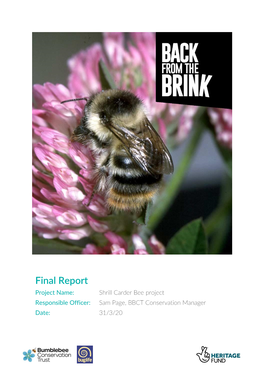Shrill-Carder-Bee-Back-From-The-Brink-Project-Final-Report.Pdf