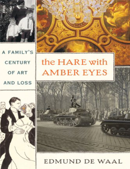 The Hare with Amber Eyes: a Family's Century of Art and Loss