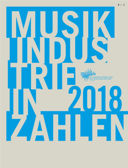 Musikindustrie in Zahlen: Jahrbuch 2018