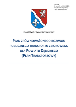 Plan Transportowy Powiatu