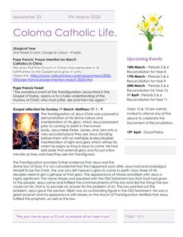 Coloma Catholic Life