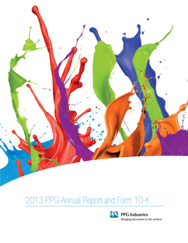 2013 PPG Annual Report and Form 10-K
