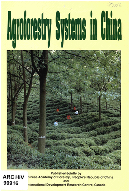 AGROFORESTRY SYSTEMS in CHINA Ins in China