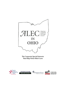 ALEC in Ohio, Please Do Not Hesitate to Contact Me.”50 51