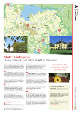 Slott I Linköping – Barock, Renässans & Sagolik Historia, Låt Dig Färdas Tillbaka I Tiden