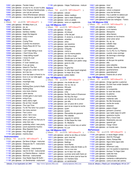 Lista Albmus-Titulos Por Interprete