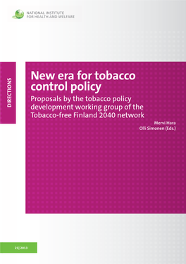 New Era for Tobacco Control Policy