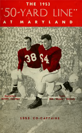 University of Maryland Men's Football Media Guides