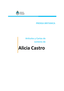 Alicia Castro