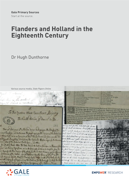 Flanders and Holland in the Eighteenth Century