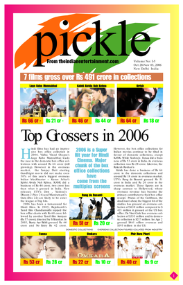 Top Grossers in 2006