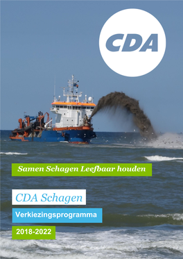 CDA Schagen Verkiezingsprogramma