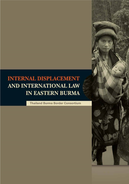 Internal Displacement and International Law in Eastern Burma