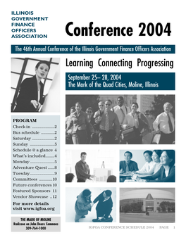 IGFOA Annual Conference 2004: Learning, Connecting, Progressing