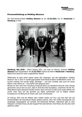 Pressemitteilung Zu Holding Absence