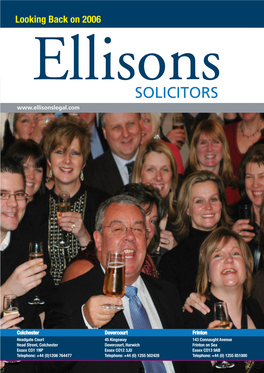 Looking Back on 2006 Ellisons SOLICITORS